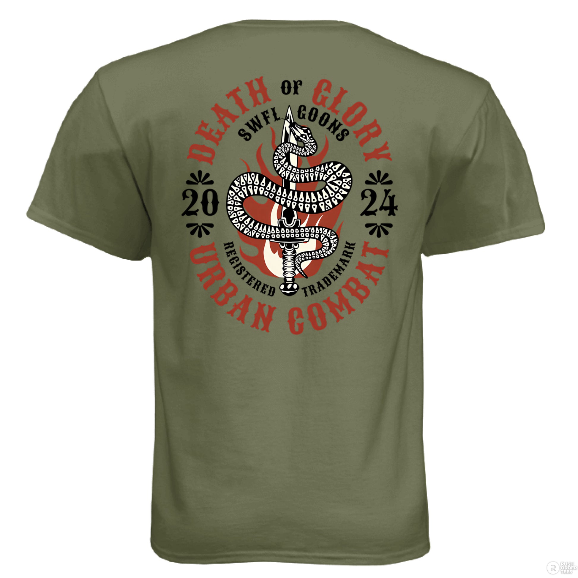 Military Green - BACK